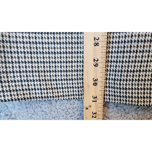 NEW Maurices Women's Double Breasted Blazer Jacket Houndstooth Tan/Brown Size XL - Picture 9 of 15
